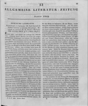 Cicero, M. T.: M. Tulli Ciceronis De Finibus Bonorum Et Malorum Libri Quinque. Recensuit et enarravit I. N. Madvigius. Kopenhagen: Gyldendal 1839