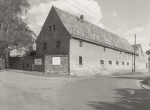 Mobschatz-Podemus, Am Dorfplatz 3. Bauernhof (2. H. 19. Jh.). Seitengebäude