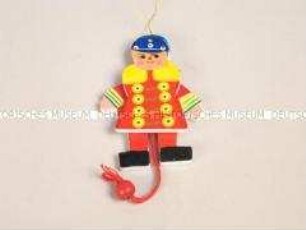 Christbaumschmuck: Hampelmann Schutzmann