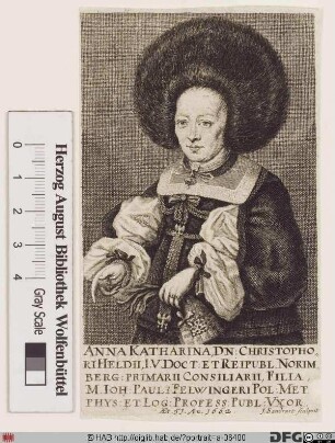 Bildnis Anna Catharina Felwinger, geb. Held