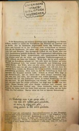 Gottfried's von Straßburg Tristan, 1
