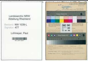 Entnazifizierung Paul Lohmeyer , geb. 08.08.1903 (Verleger)