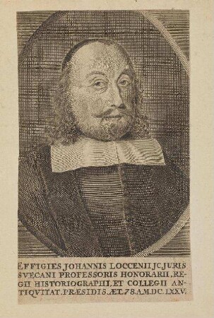 Bildnis von Johannes Loccenius (1597-1677)