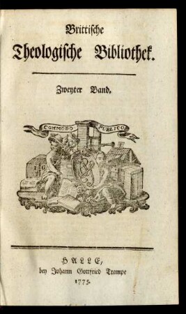 Zweyter Band: Brittische Theologische Bibliothek