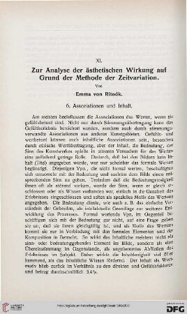 Zur Analyse der ästhetischen Wirkung auf Grund der Methode der Zeitvariation, [2]