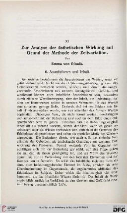 Zur Analyse der ästhetischen Wirkung auf Grund der Methode der Zeitvariation, [2]