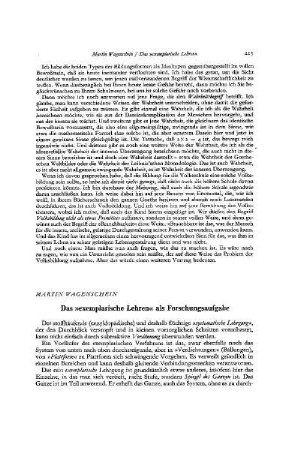 Das "exemplarische Lehren" als Forschungsaufgabe