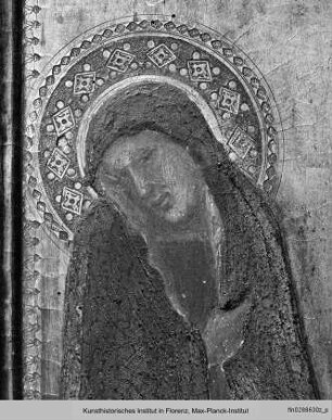 Kreuzigung Christi mit Maria, Johannes und Magdalena