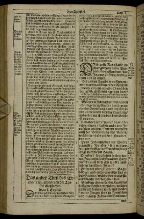 Der ander Theil des Evangelii S. Lucas, von der Apostel Geschichte.