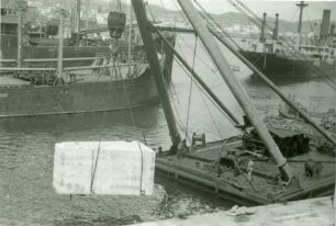Hafenbau Ponta Delgada Azoren, Portugal, 1937-1943