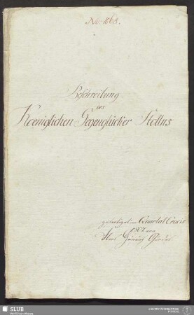Beschreibung des Koeniglichen Segenglücker Stollns - 17.6971 4.