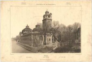 Hocheder, Karl; München; Müller´sches Volksbad - Perspektive
