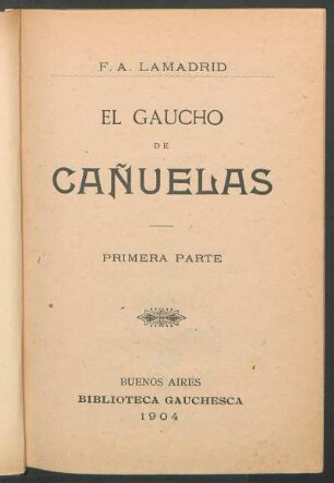 Primera parte