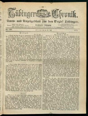 569-588, 22. Juli (Nro. 140) - 28. Juli (Nro. 144)