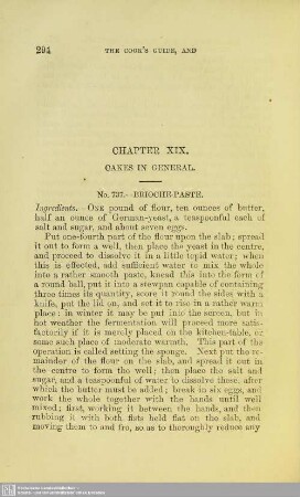 Chapter XIX. Cakes in general