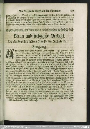 Neun und sechzigste Predigt