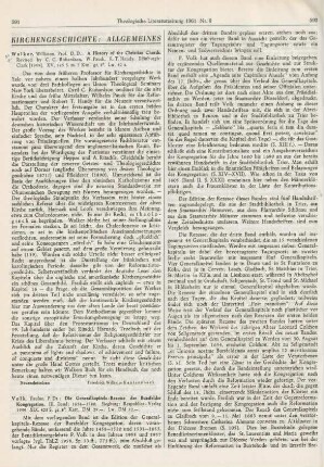 591-593 [Rezension] Volk, Paulus, Die Generalkapitels-Rezesse der Bursfelder Kongregation; 3.1654 - 1780