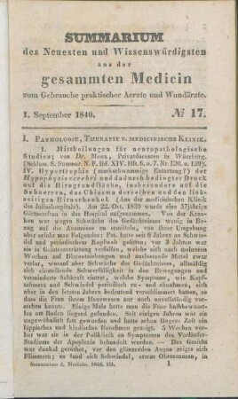 1. September 1840. No. 17.