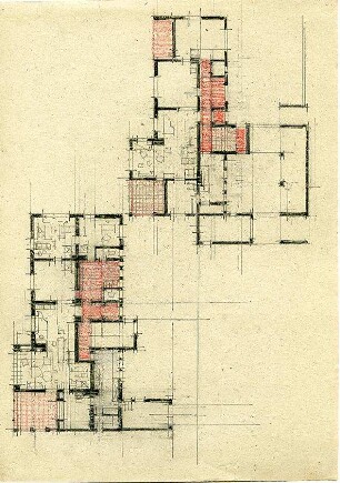 Rosenbauer, Gregor; Häuser, Wohnanlagen und Hallen - Wohnhaus (Grundrisse)