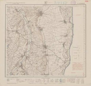 7926 (alte Nr.: 159) Erolzheim, Topographische Karte des Königreichs Württemberg im Maßstabe 1:25000