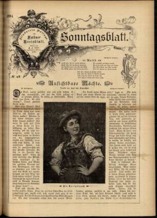 Ausgabe vom Sonntag, den 09. Dezember 1894.