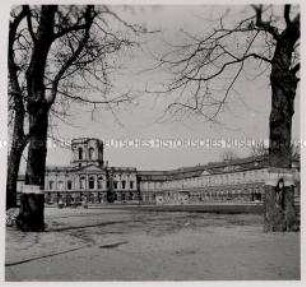 Berlin, Schloss Charlottenburg, Ansicht vom Mittelschloss