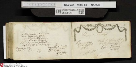 Stammbuch des Ernst Philipp Ludwig Zellmann (1763-1795) aus
                           Braunschweig