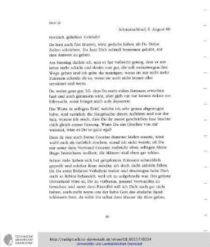 Brief 26, 08.08.1888