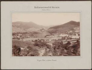 Kappler Tal mit Schloss Rodeck bei Kappelrodeck