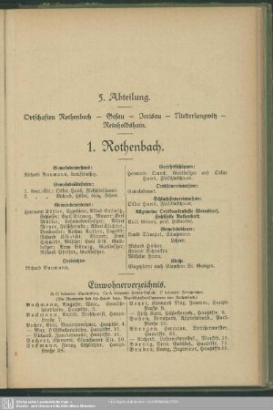 1. Rothenbach