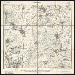 Meßtischblatt 2868 : Stotternheim, 1922 : Stotternheim. - Vorläuf. Ausg., Aufn. 1903, hrsg. 1905, bericht. 1922. - 1:25000. - [Berlin]: Reichsamt für Landesaufnahme, 1922. - 1 Kt.