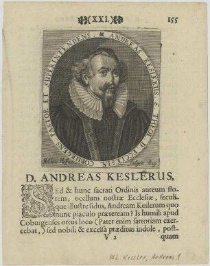 Bildnis des Andreas Keslerus
