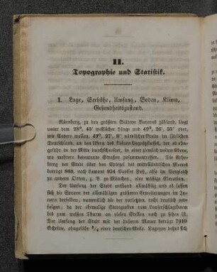 1. Lage, Seehöhe, Umfang, Boden, Klima, Gesundheitszustand.