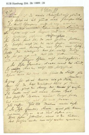 Brief an Richard Dehmel