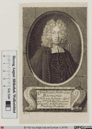 Bildnis Christian Friedrich Boerner d. Ä.