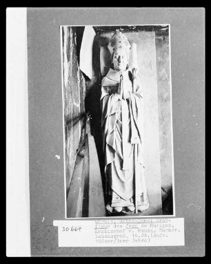 Grabfigur Jean de Marigny, Erzbischof von Rouen