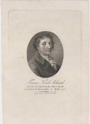 Bildnis des Franz Karl Achard
