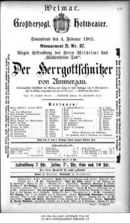 Der Herrgottschnitzer von Ammergau