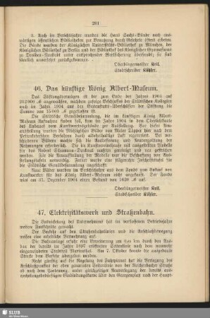 47. Elektrizitätswerk und Straßenbahn