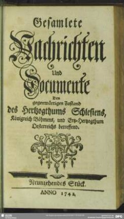 Neunzehendes Stück