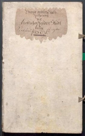 IX A 1 - Alte Stadtrechnungen (1803 - 1804)