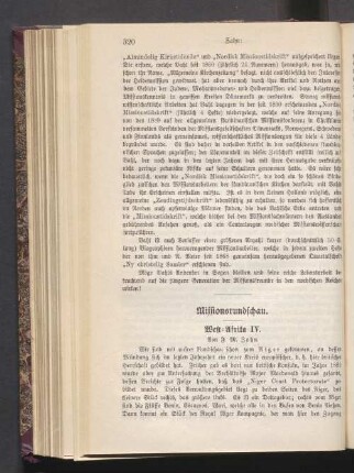 Missionsrundschau. West-Afrika IV