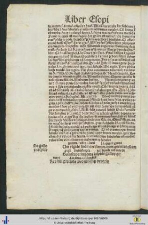 Da gallo et iaspide - De potentibus et pauperibus.
