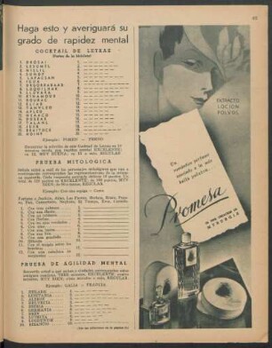 Haga esto y averiguará su grado de rapidez mental : Cocktail de letras [y] Prueba mitológica [y] Prueba de agilidad mental