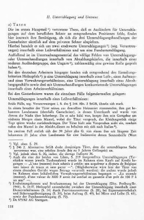 II. Unterschlagung und Untreue