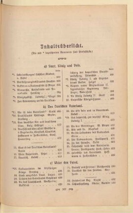 Inhaltsübersicht