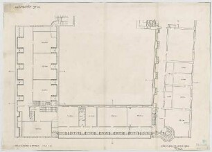 Fischer, Theodor; Jena; Universität - Grundriss 2. OG
