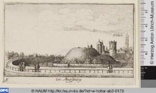 Zu Augsburg - Ansicht von Augsburg mit St. Ulrich