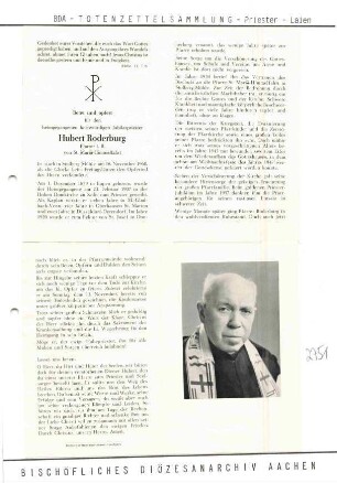 Roderburg, Hubert