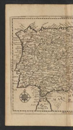 Hispaniae nova et exacta descriptio. Davidis Custodis Sculpsit